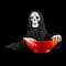 10.5" Animated Grim Reaper Halloween Candy Bowl